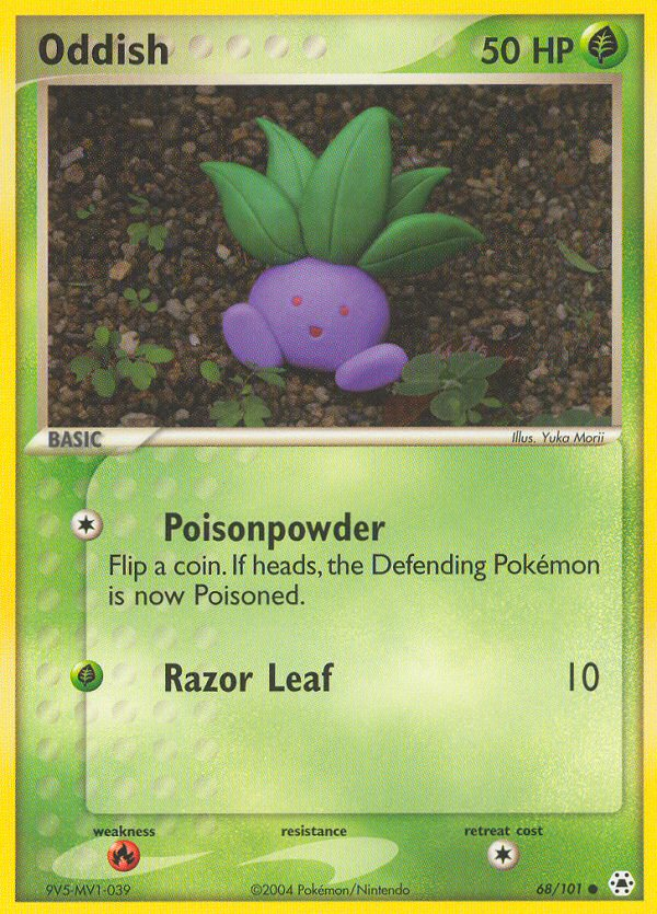 Oddish 68/101 Common Hidden Legends MP