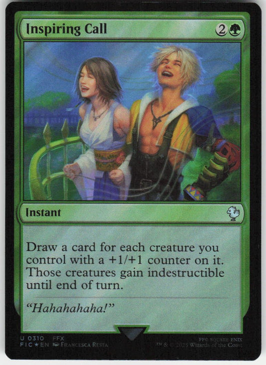 Inspiring Call (Surge Foil) U Commander: FINAL FANTASY 310 NM