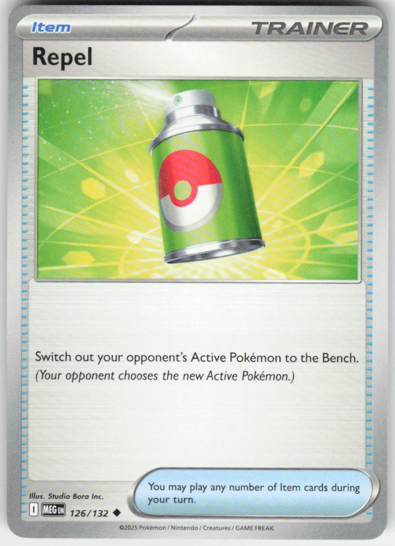Repel Uncommon ME01: Mega Evolution 126/132 NM