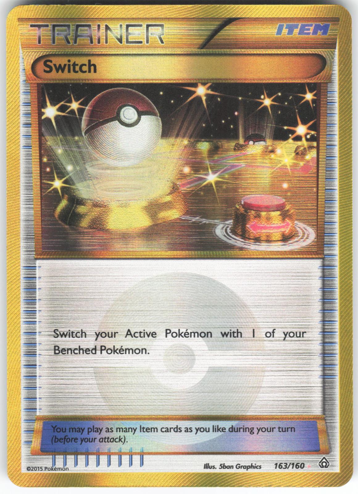 Switch 163/160 Secret Rare Primal Clash LP