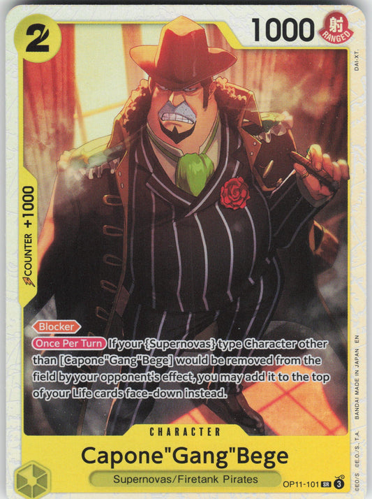 Capone"Gang"Bege (101) SR A Fist of Divine Speed OP11-101 NM