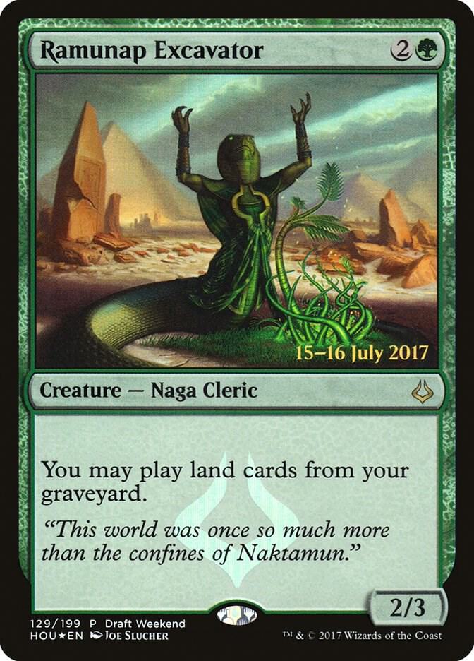 Ramunap Excavator (Draft Weekend) 129 Foil Launch Party & Release Event Promos LP