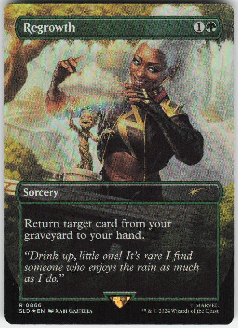 Regrowth (Rainbow Foil) R Secret Lair Drop Series 866 NM
