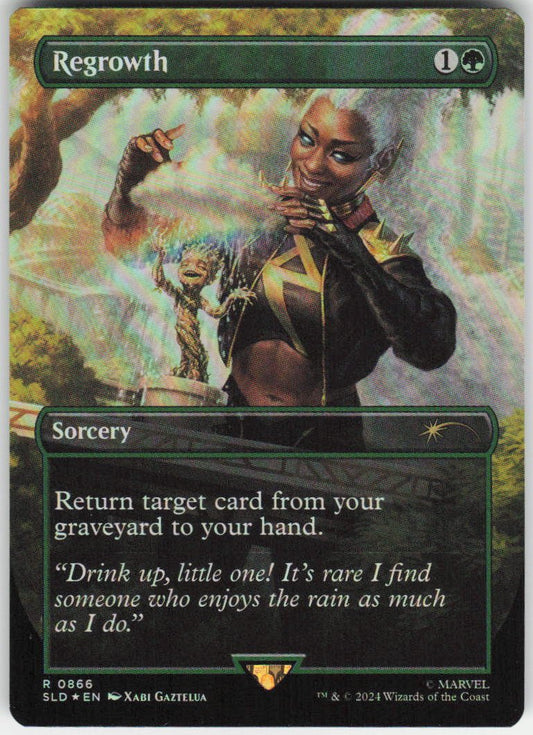Regrowth (Rainbow Foil) R Secret Lair Drop Series 866 NM