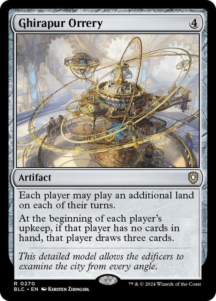Ghirapur Orrery 270 Rare Commander: Bloomburrow NM/M