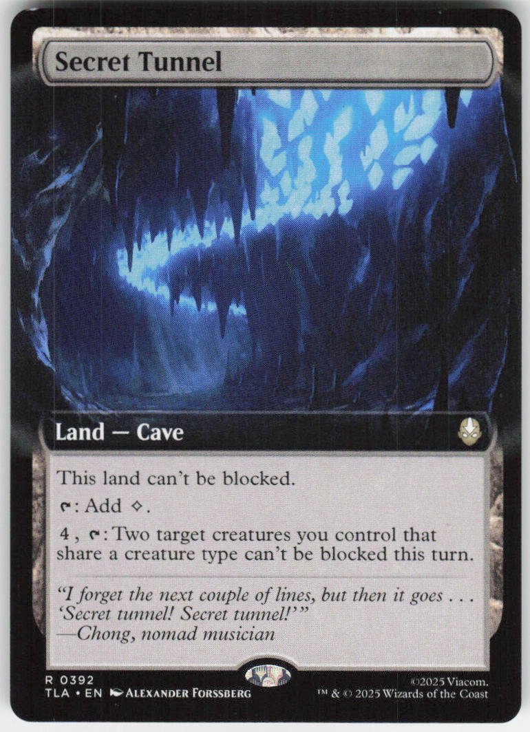Secret Tunnel (Extended Art) R Avatar: The Last Airbender 392 NM