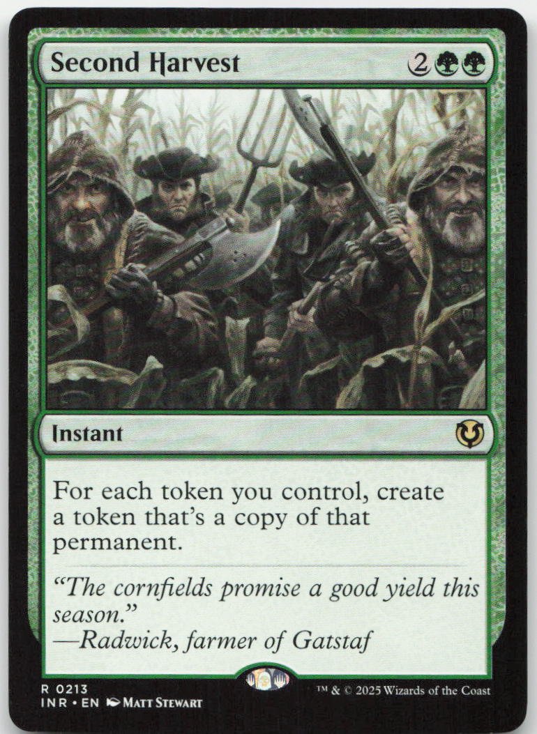 Second Harvest R Innistrad Remastered 213 NM