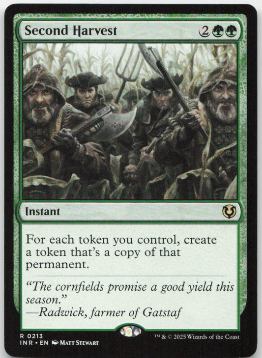 Second Harvest R Innistrad Remastered 213 NM