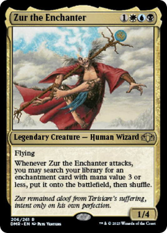Zur the Enchanter 206 Foil Rare Dominaria Remastered NM/M