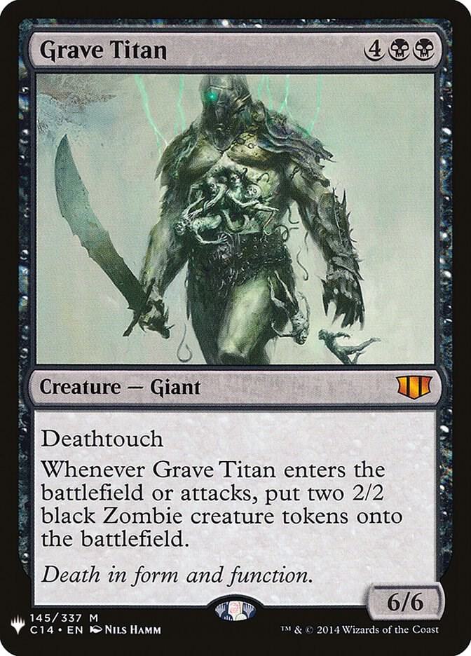 Grave Titan 145 Mythic The List Reprints NM/M