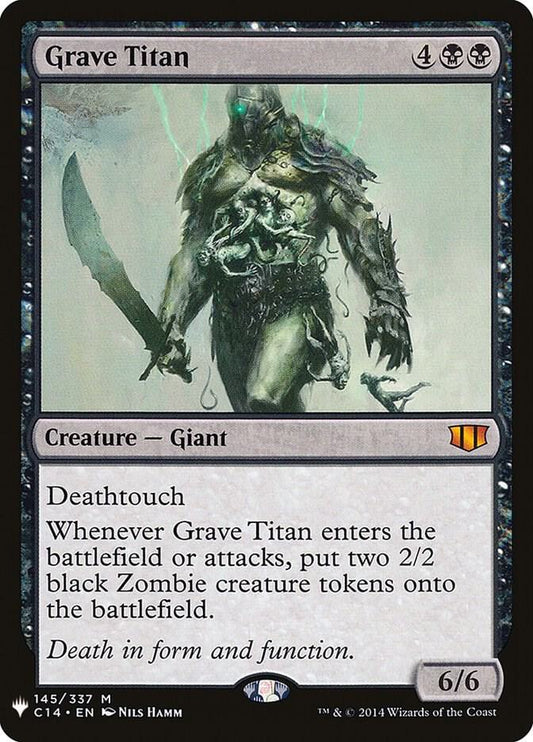 Grave Titan 145 Mythic The List Reprints NM/M