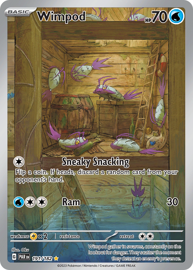 Wimpod 191/182 Illustration Rare Paradox Rift NM/M