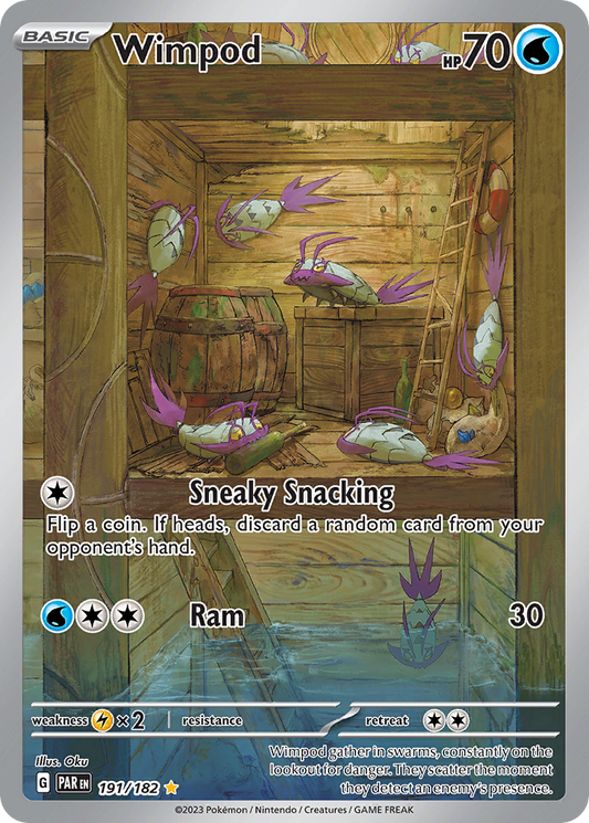 Wimpod 191/182 Illustration Rare Paradox Rift NM/M