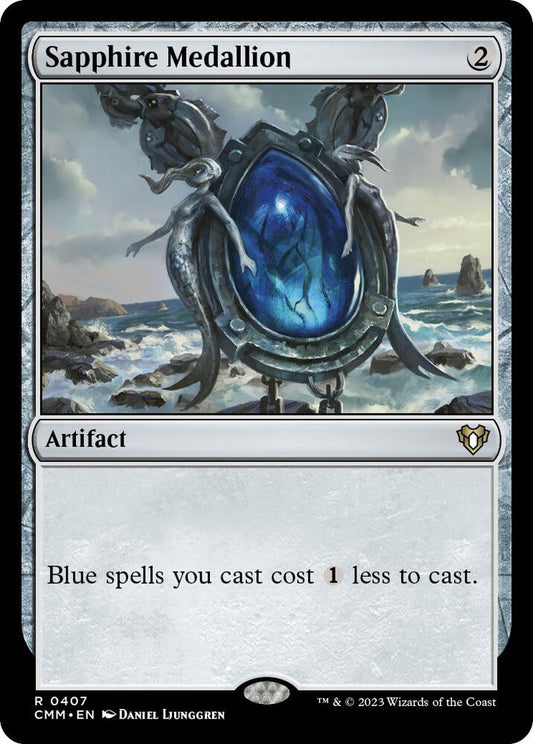 Sapphire Medallion 407 Rare Commander Masters NM/M