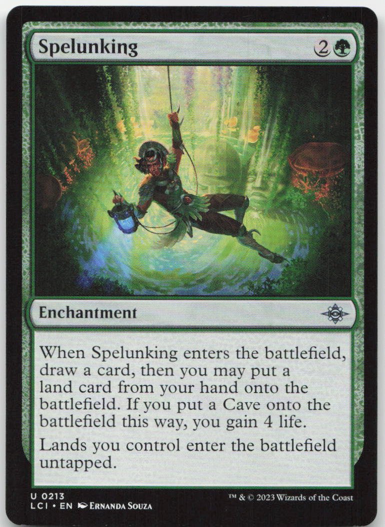 Spelunking U The Lost Caverns of Ixalan 213 NM