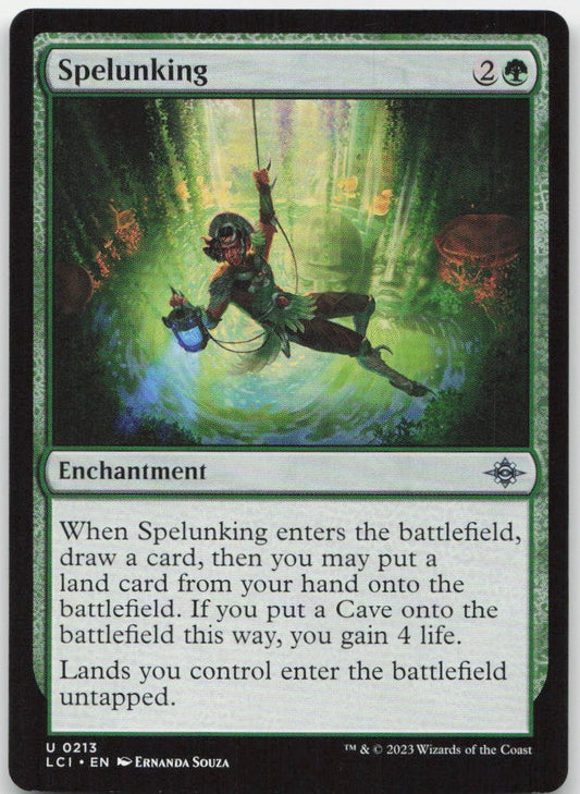 Spelunking U The Lost Caverns of Ixalan 213 NM