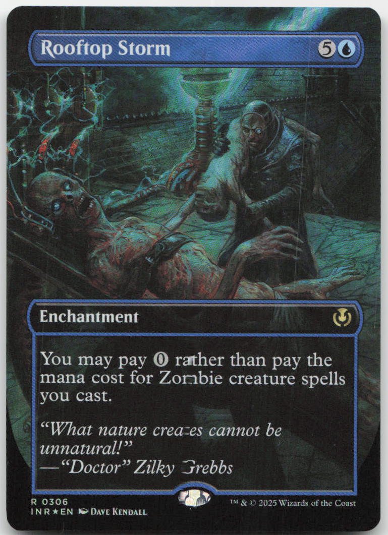 Rooftop Storm (Borderless) R Innistrad Remastered 306 NM