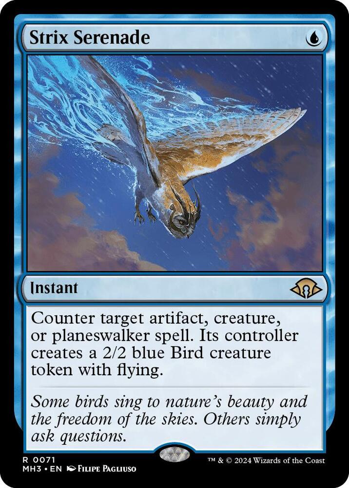 Strix Serenade 71 Rare Modern Horizons 3 NM/M