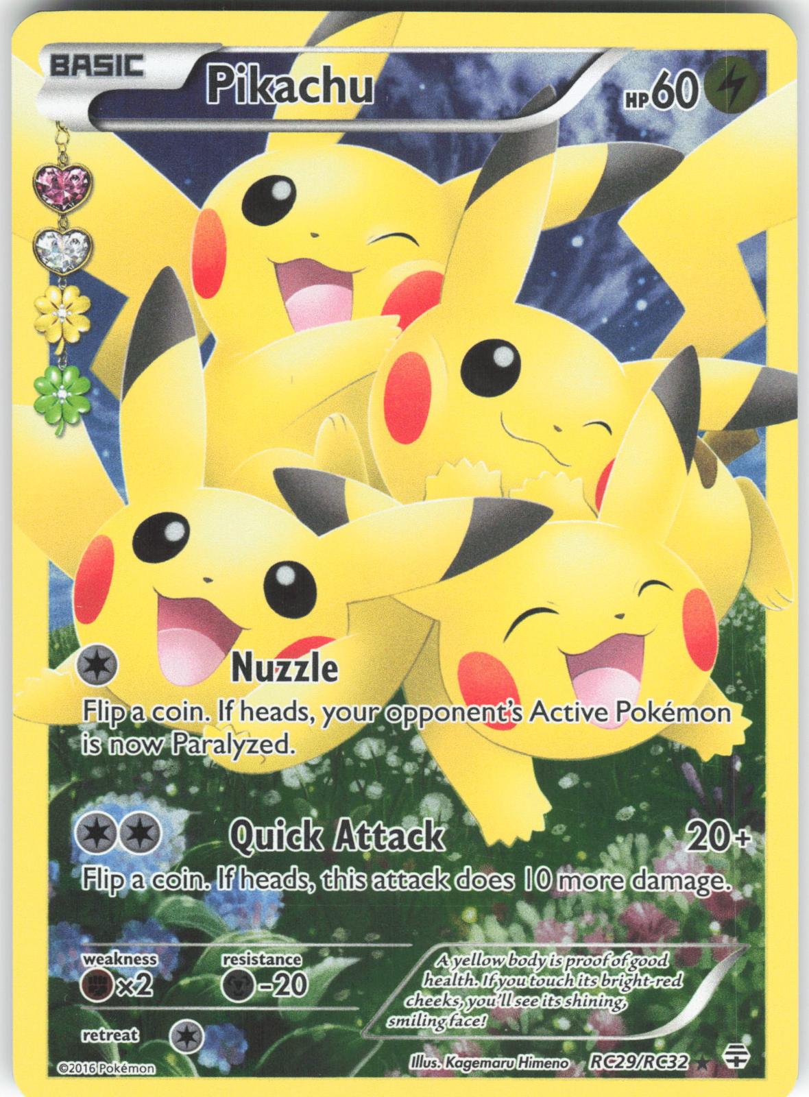 Pikachu RC29/RC32 Ultra Rare Generations LP
