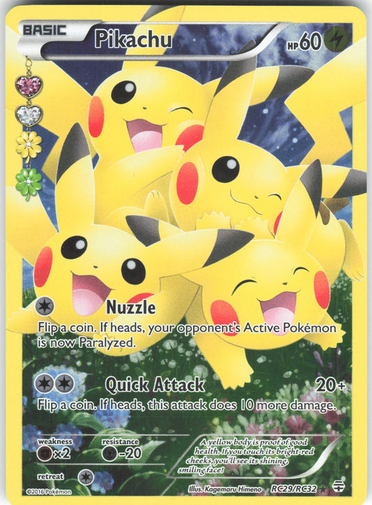 Pikachu RC29/RC32 Ultra Rare Generations LP