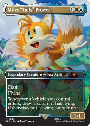 Miles "Tails" Prower 2085 Mythic Secret Lair Drop Series NM/M
