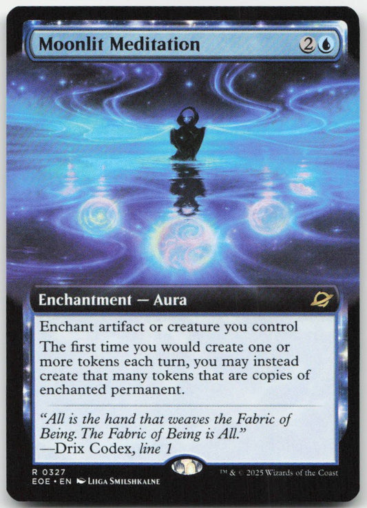 Moonlit Meditation (Extended Art) R Edge of Eternities 327 NM