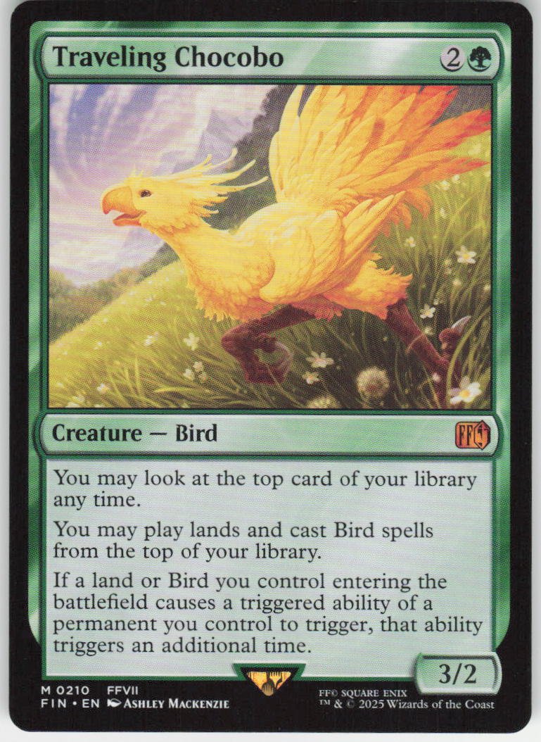 Traveling Chocobo M FINAL FANTASY 210 NM