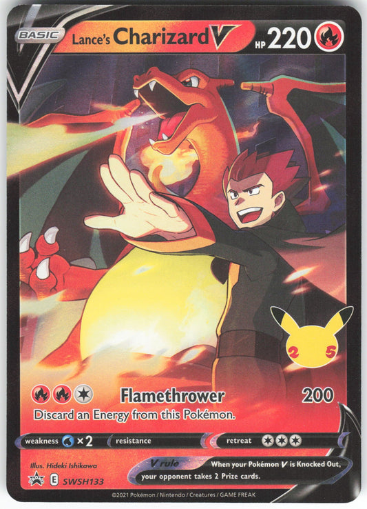 Lance's Charizard V - Promo SWSH: Sword & Shield Promo Cards SWSH133 NM