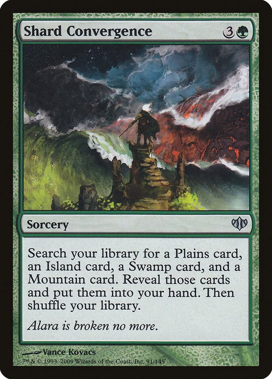 Shard Convergence 91 Uncommon Conflux NM/M