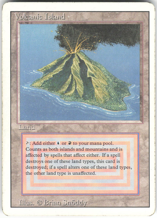 Volcanic Island Rare Revised Edition HP
