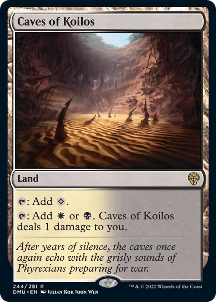 Caves of Koilos 244 Rare Dominaria United NM/M