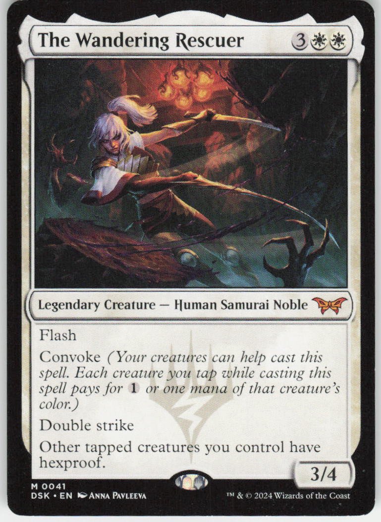 The Wandering Rescuer M Duskmourn: House of Horror 41 NM