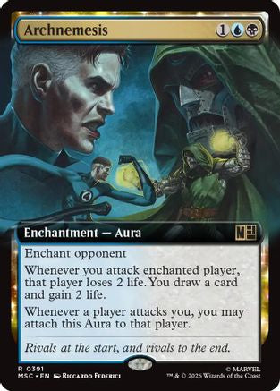 Archnemesis (Extended Art) 391 Rare Commander: Marvel Super Heroes NM/M