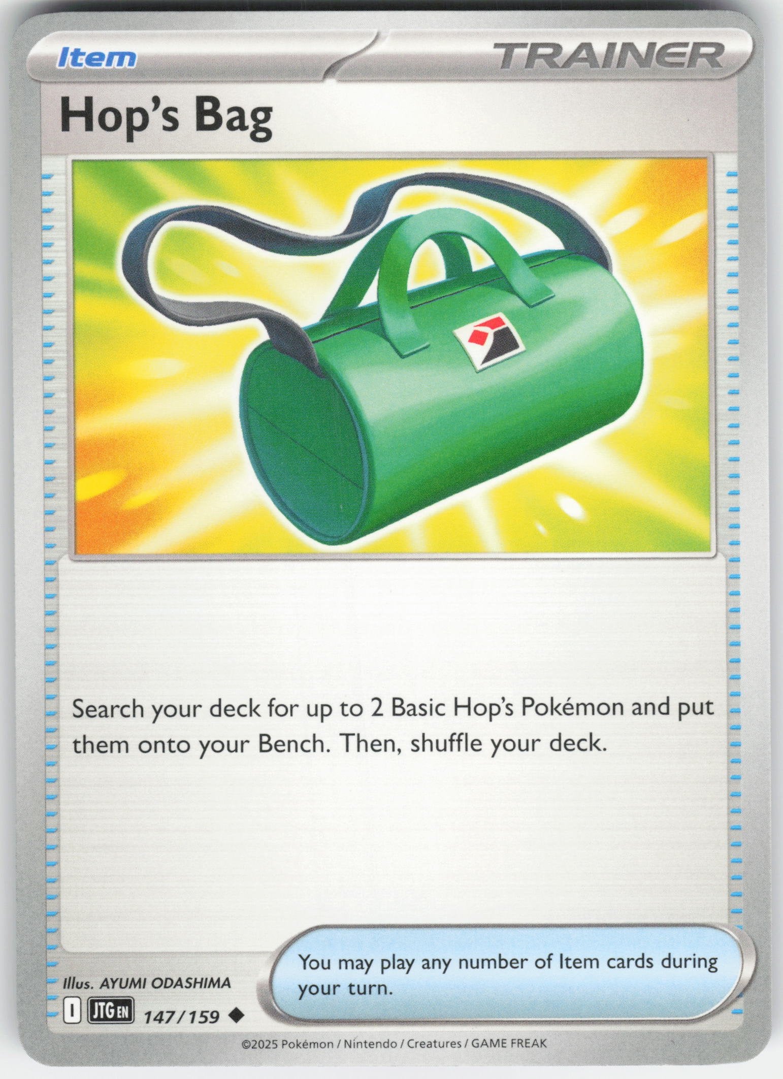 Hop's Bag Uncommon SV09: Journey Together 147/159 NM