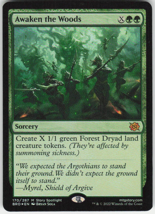 Awaken the Woods M The Brothers' War 170 NM