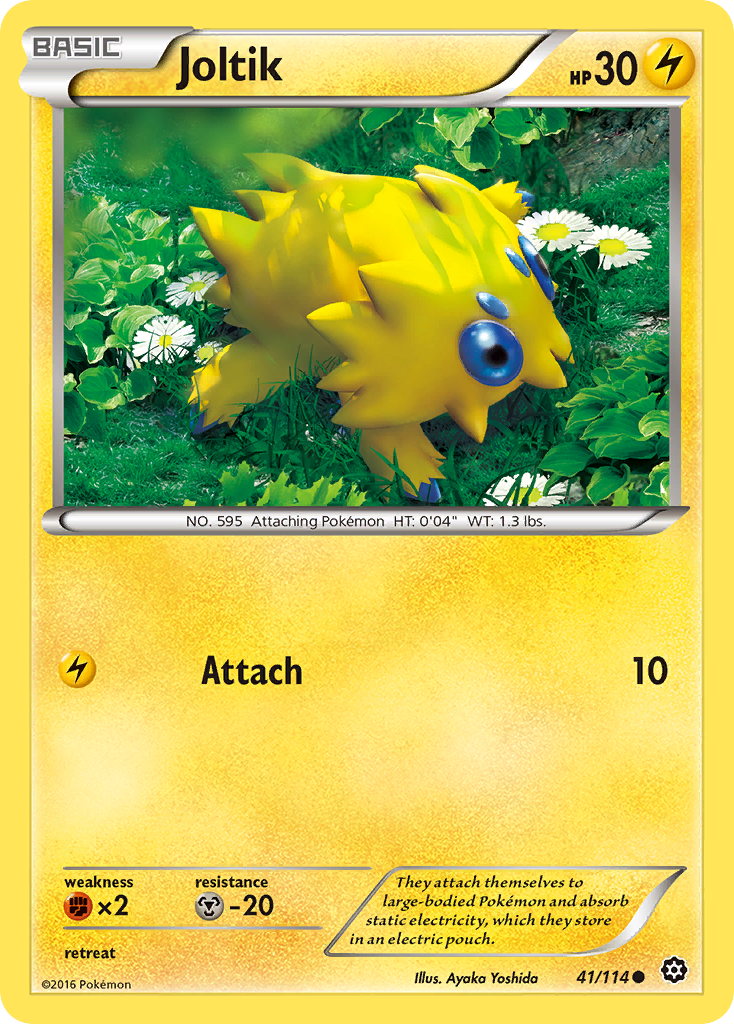 Joltik 41/114 Common Steam Siege NM/LP