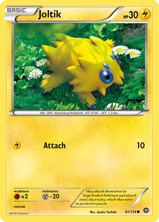 Joltik 41/114 Common Steam Siege NM/LP