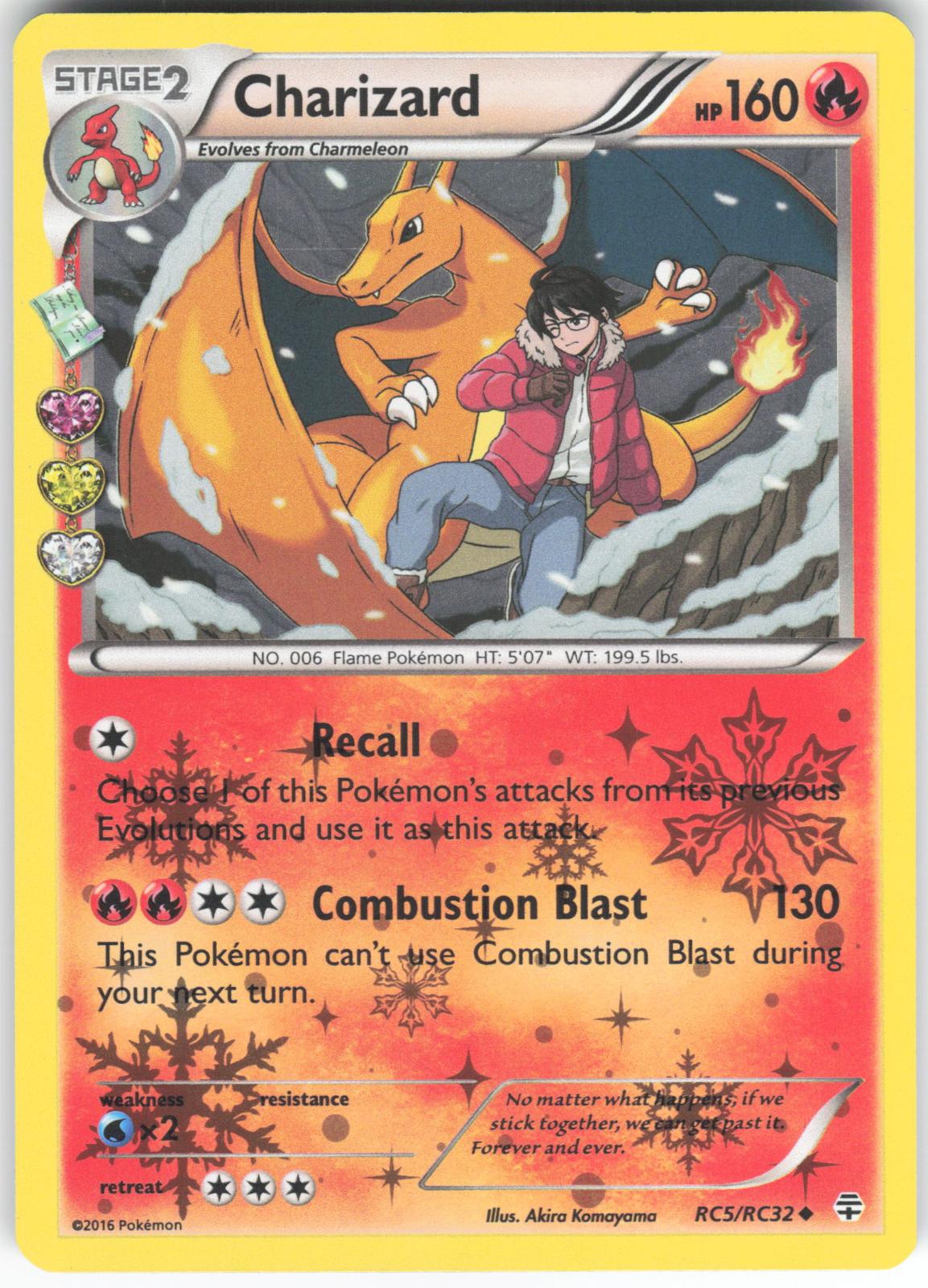 Charizard RC5/RC32 Uncommon Generations LP