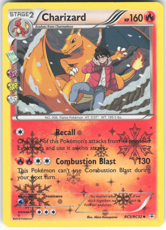 Charizard RC5/RC32 Uncommon Generations LP