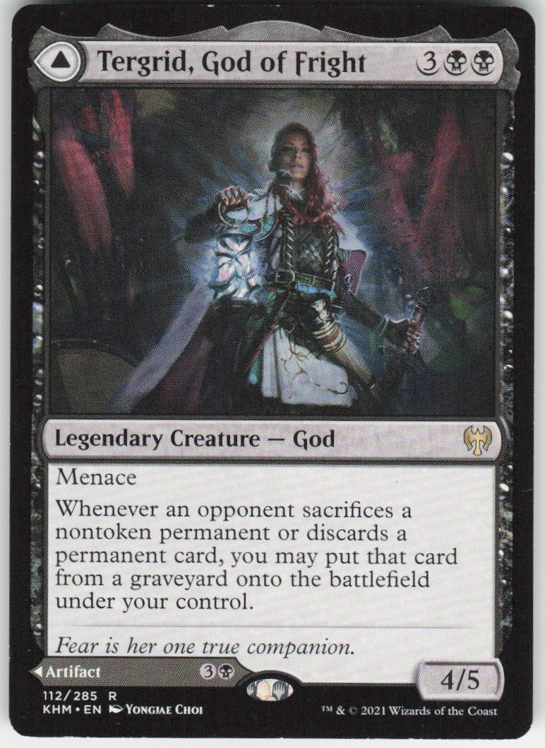 Tergrid, God of Fright R Kaldheim 112 NM