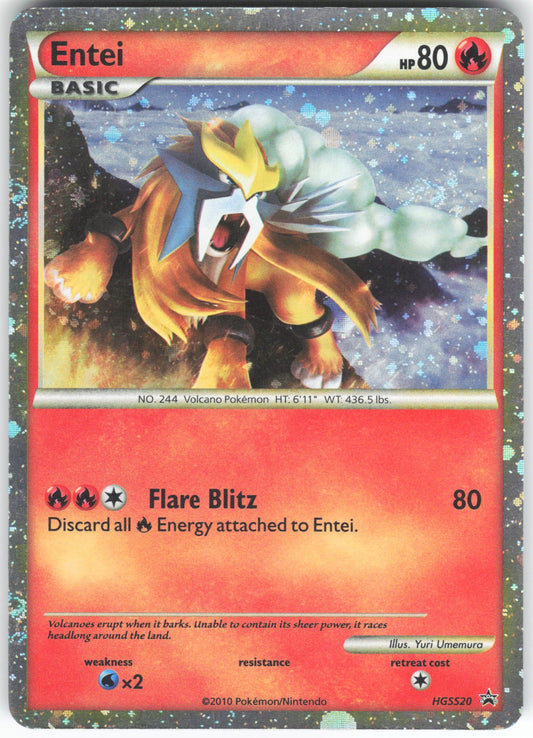 Entei - Promo HGSS Promos HGSS20 MP