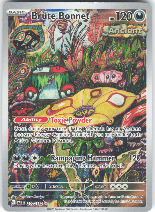Brute Bonnet Illustration Rare SV04: Paradox Rift 207/182 NM
