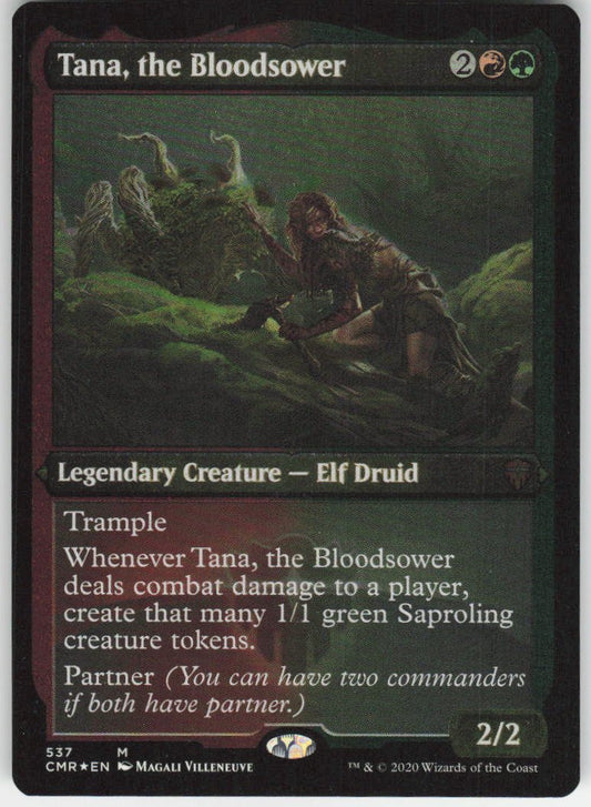 Tana, the Bloodsower (Foil Etched) M Commander Legends 537 NM