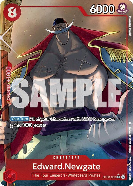 Edward.Newgate (Full Art) ST30-003 Common Starter Deck EX: Luffy & Ace NM/M