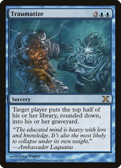 Traumatize 119 Rare 10th Edition NM/M