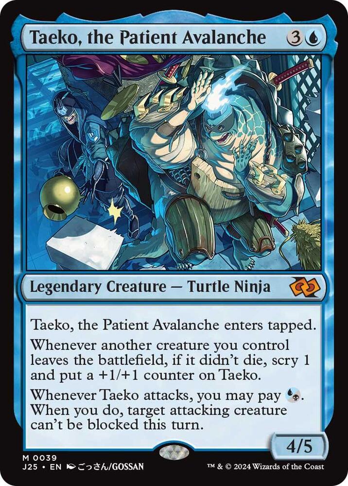Taeko, the Patient Avalanche (Anime) 39 Mythic Foundations Jumpstart NM/M