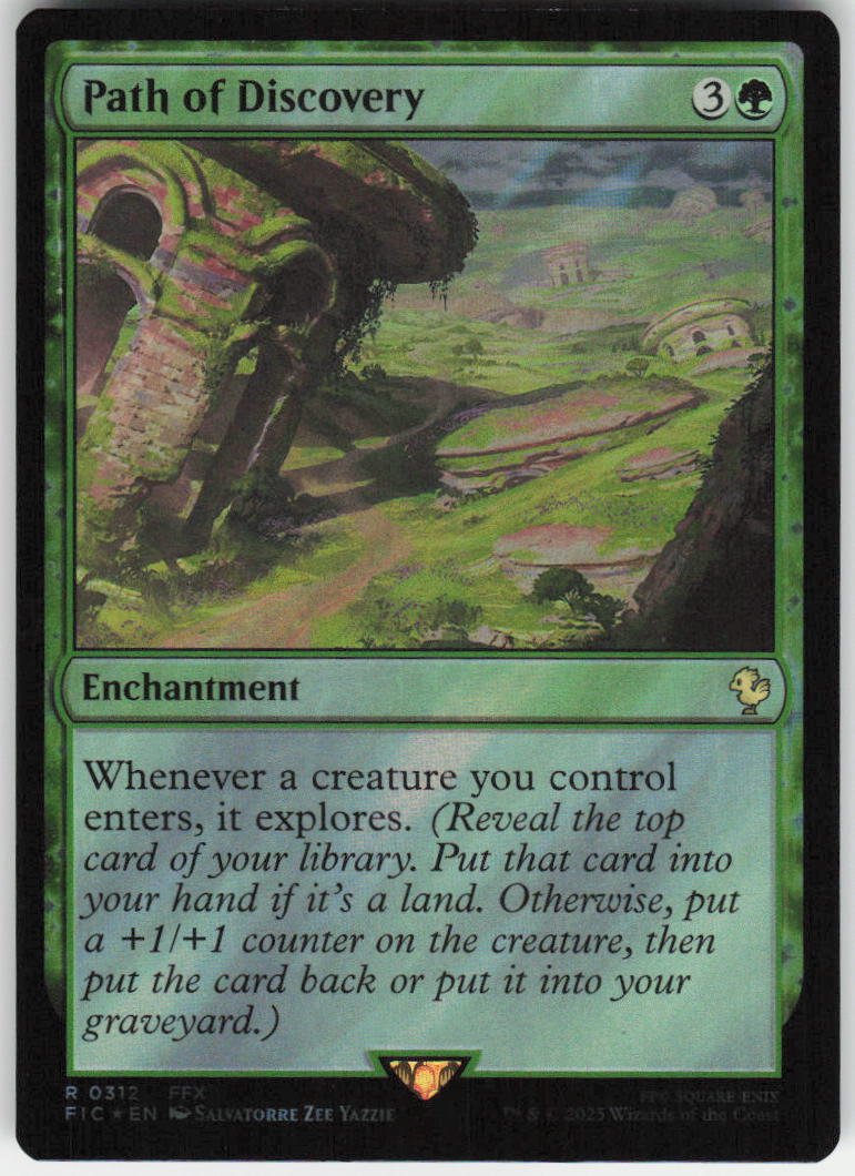 Path of Discovery (Surge Foil) R Commander: FINAL FANTASY 312 NM