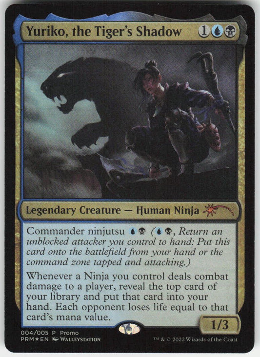 Yuriko, the Tiger's Shadow (Foil) P Unique and Miscellaneous Promos 4 NM