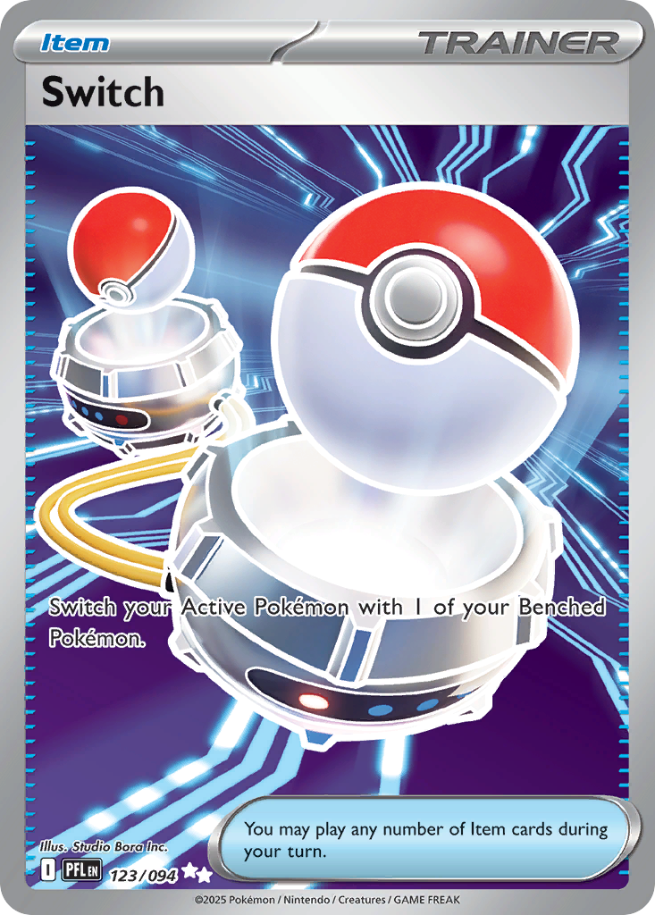 Switch 123/094 Ultra Rare Phantasmal Flames NM/M