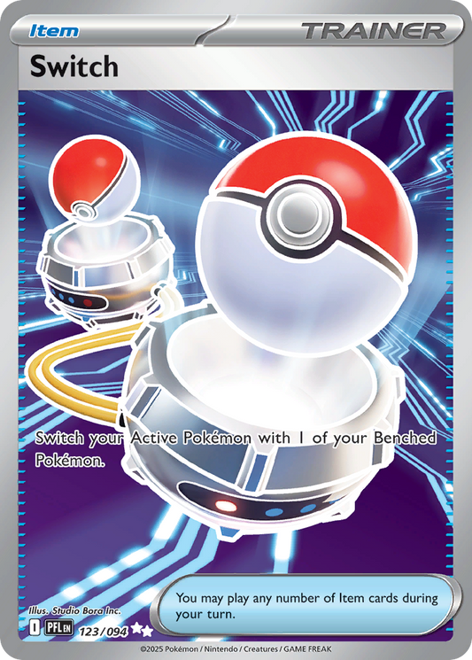 Switch 123/094 Ultra Rare Phantasmal Flames NM/M